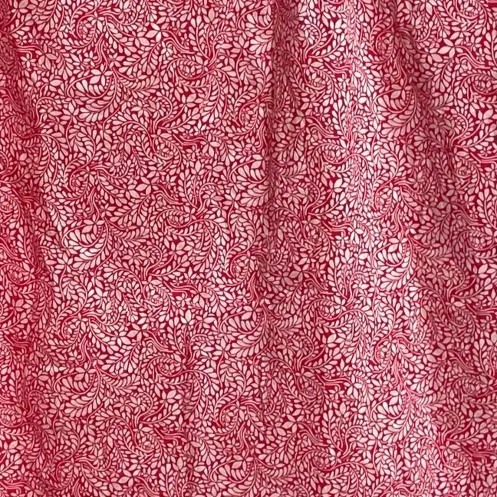 LIBERTY ART FABRICS Cotton Floral Print Popover Long Sleeve Blouse Shirt S